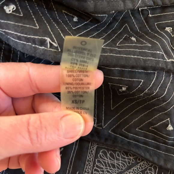 Elie Tahari Jacket Embroidered Gray XS - Picture 12 of 13